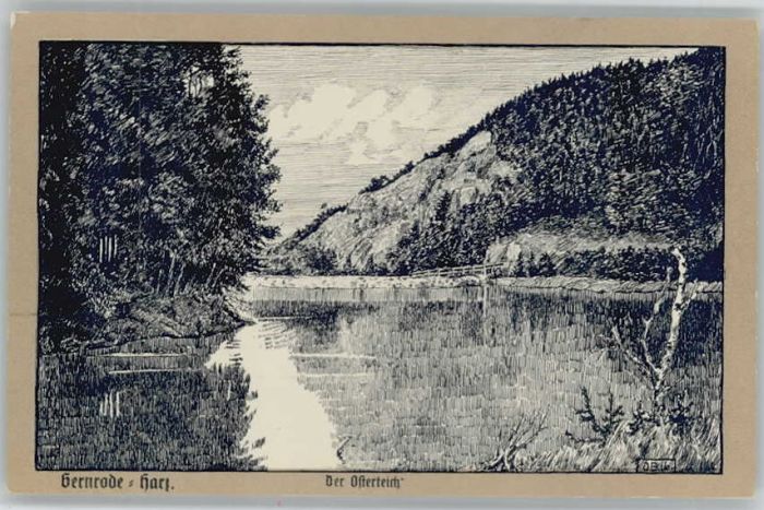 Gernrode Harz Osterteich