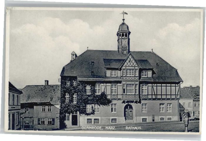 Gernrode Harz Rathaus