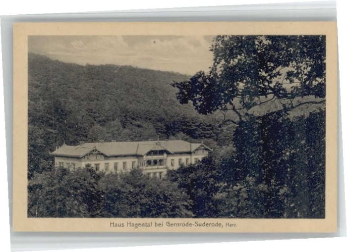 Bad Suderode Haus Hagental