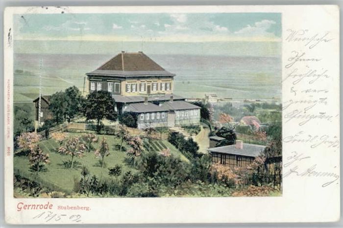 Gernrode Harz Stubenberg
