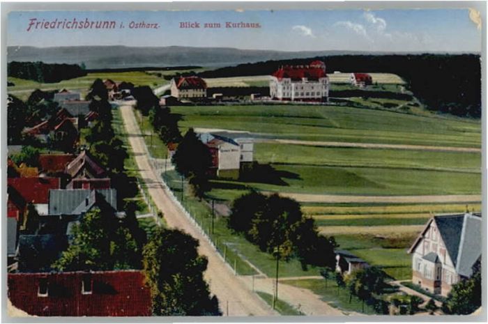 Friedrichsbrunn Harz Friedrichsbrunn Kurhaus