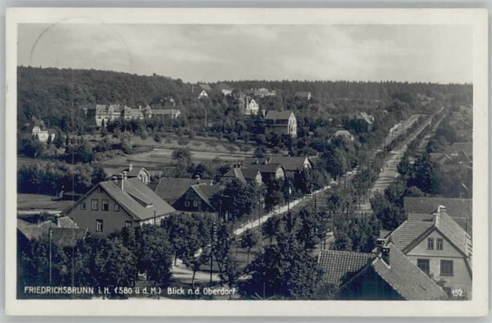 Friedrichsbrunn Harz Friedrichsbrunn Oberdorf