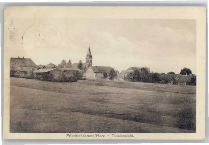 Friedrichsbrunn Harz Friedrichsbrunn