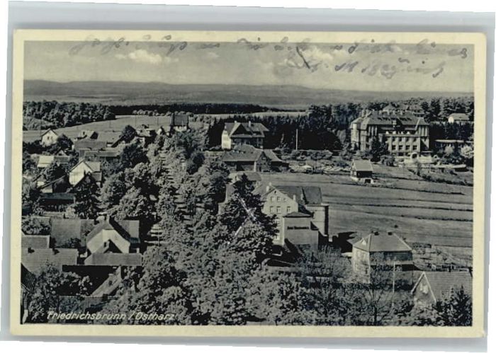 Friedrichsbrunn Harz Friedrichsbrunn