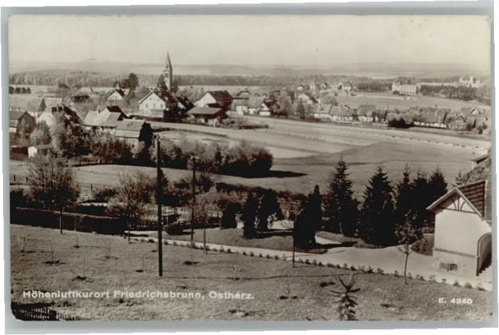 Friedrichsbrunn Harz Friedrichsbrunn