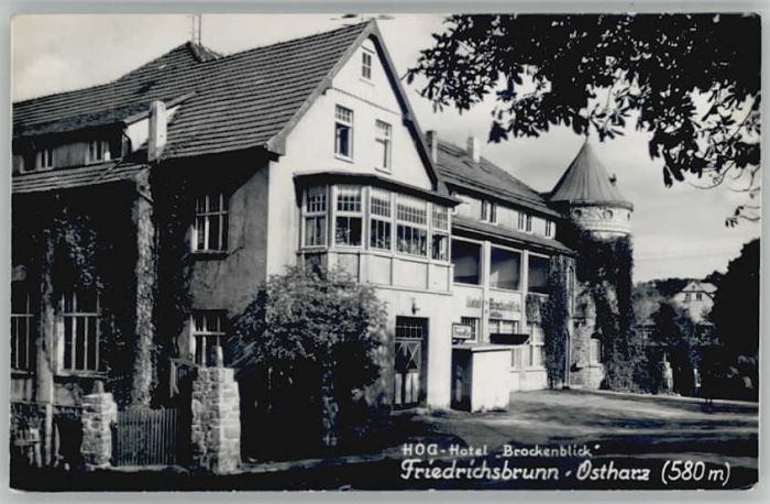 Friedrichsbrunn Harz Friedrichsbrunn HOG Hotel Brockenblick