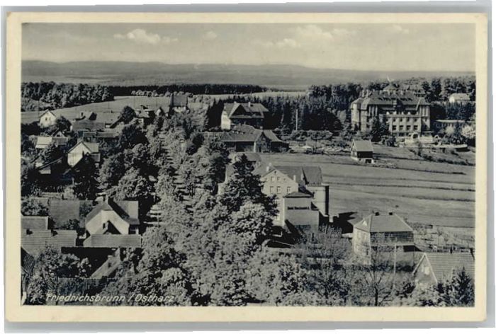 Friedrichsbrunn Harz Friedrichsbrunn