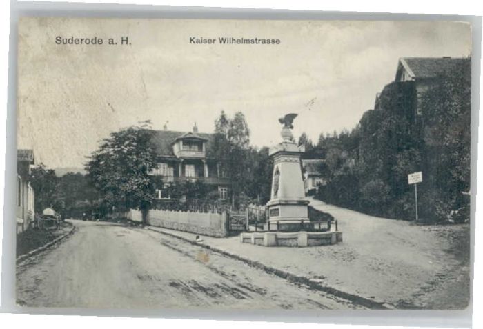Bad Suderode Kaiser Wilhelmstrasse