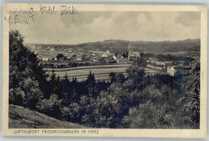 Friedrichsbrunn Harz Friedrichsbrunn
