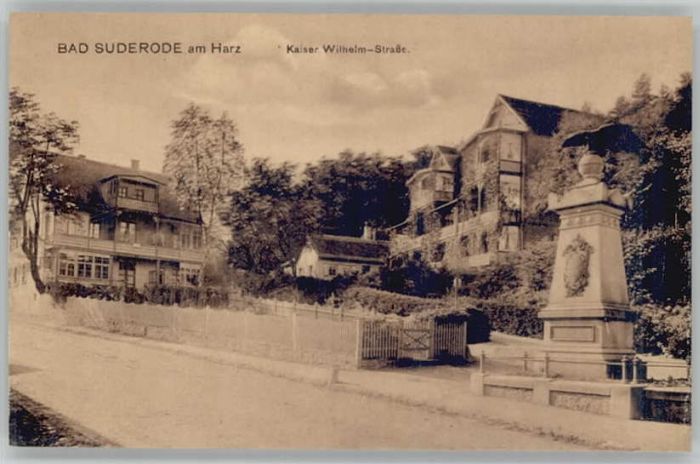 Bad Suderode Kaiser Wilhelmstrasse