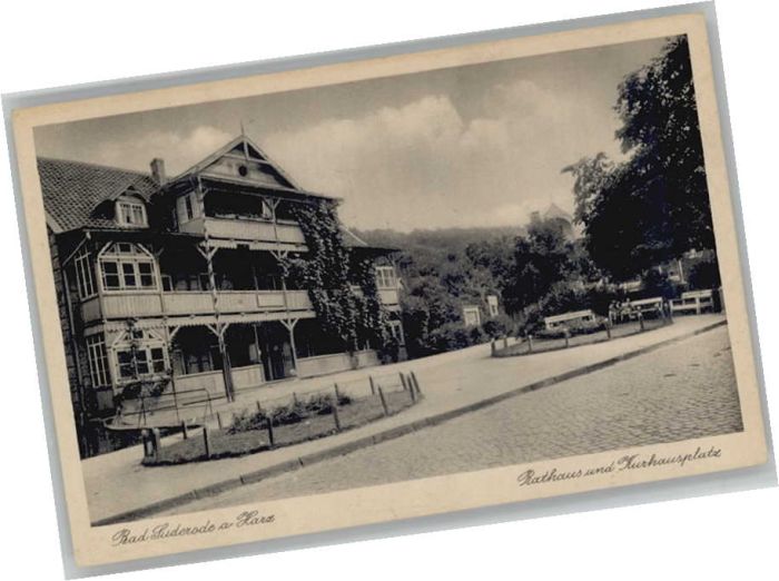 Bad Suderode Rathaus Kurhausplatz