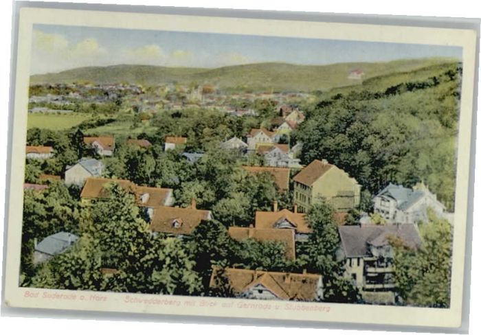 Bad Suderode Schwedderberg Stubbenberg