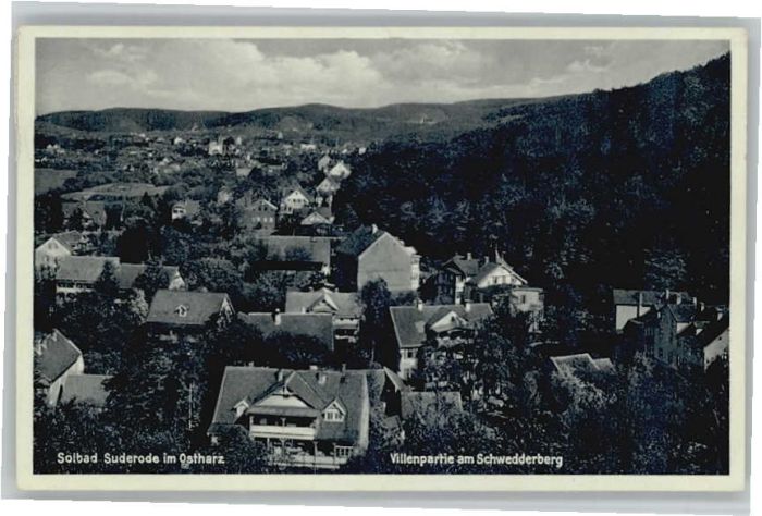Bad Suderode Villen Schwedderberg