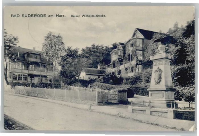 Bad Suderode Kaiser Wilhelmstrasse