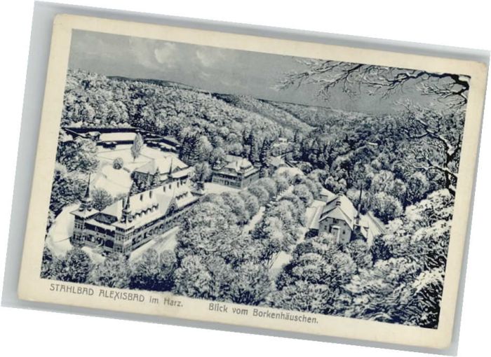 Alexisbad Harz Alexisbad Borkenhäuschen
