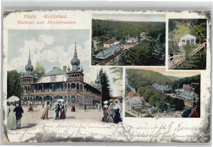 Alexisbad Harz Alexisbad Kurhaus Alexisbrunnen
