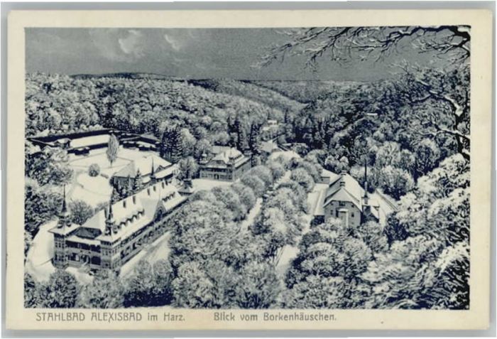 Alexisbad Harz Alexisbad Borkenhäuschen