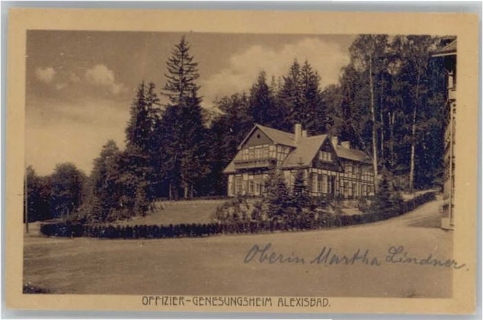 Alexisbad Harz Alexisbad Offiziersgenesungsheim
