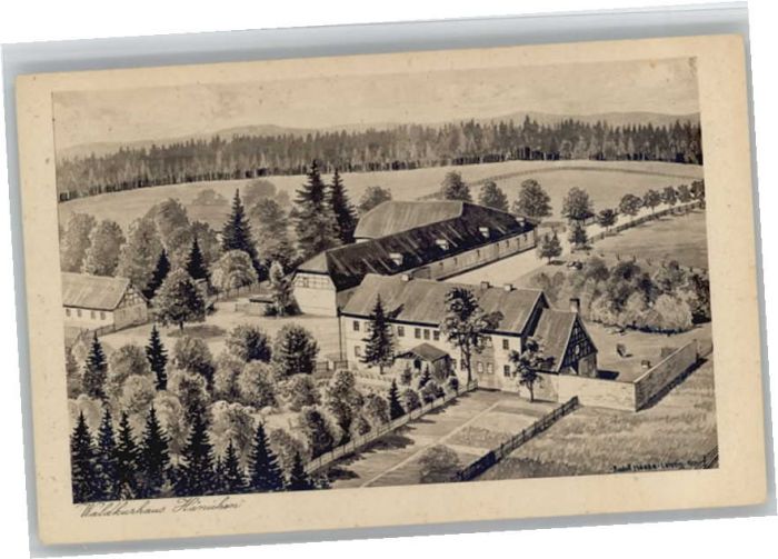 Alexisbad Harz Alexisbad Künstler Rudolf H. Waldkurhau
