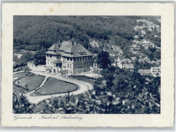 Gernrode Harz Kurhotel Stubenberg