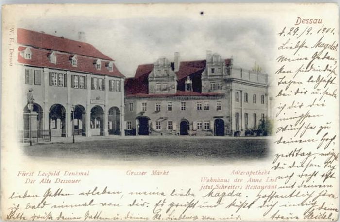 Dessau-Rosslau Dessau Markt Apotheke