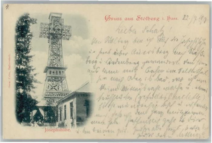 Stolberg Harz Josephshöhe