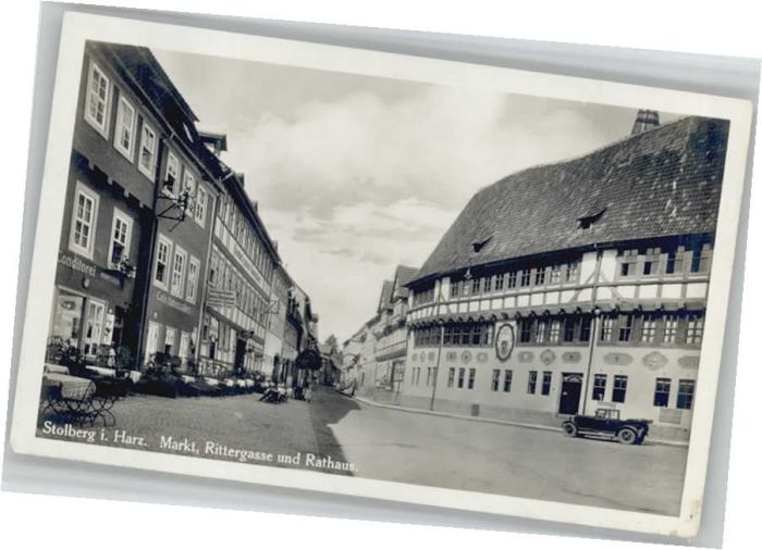 Stolberg Harz Markt Rathaus Rittergasse