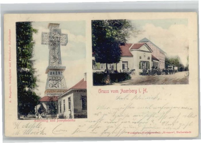 Auerberg Harz Auerberg Stolberg Harz Josephshöhe