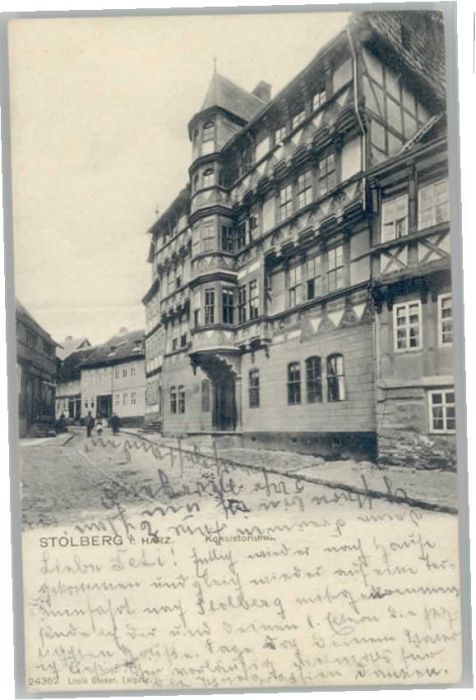 Stolberg Harz Konsistorium