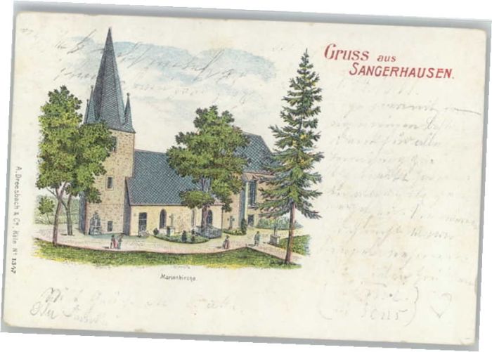 Sangerhausen Suedharz Sangerhausen Marienkirche