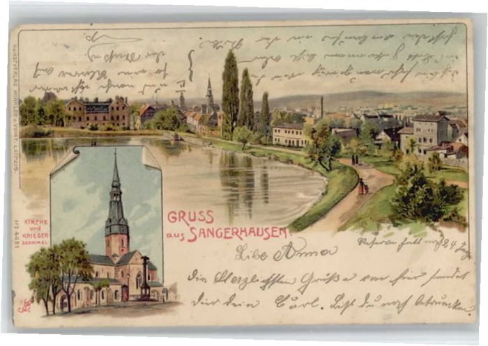 Sangerhausen Suedharz Sangerhausen Künstler Erwin Spindler