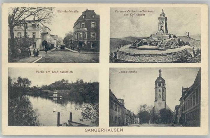 Sangerhausen Suedharz Sangerhausen Bahnhofstrasse Kyffhäuser