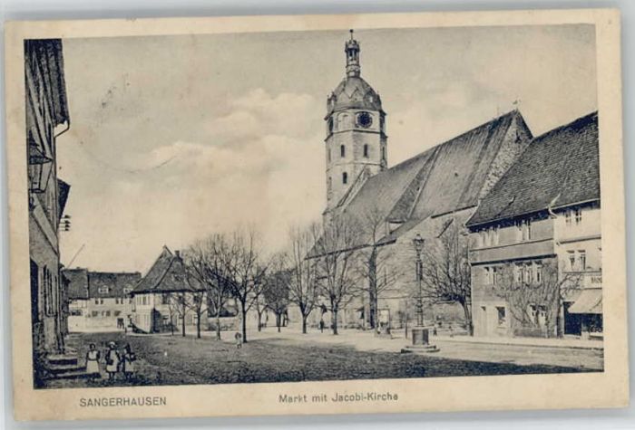 Sangerhausen Suedharz Sangerhausen Markt Jacobikirche