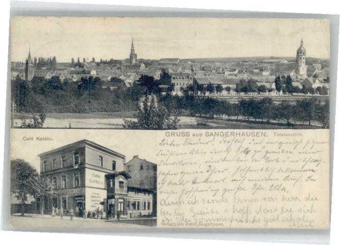 Sangerhausen Suedharz Sangerhausen Cafe Kolditz