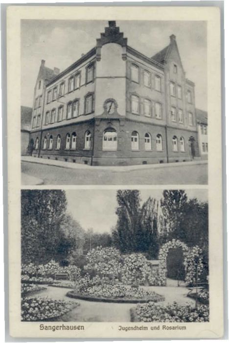 Sangerhausen Suedharz Sangerhausen Jugenheim Rosarium