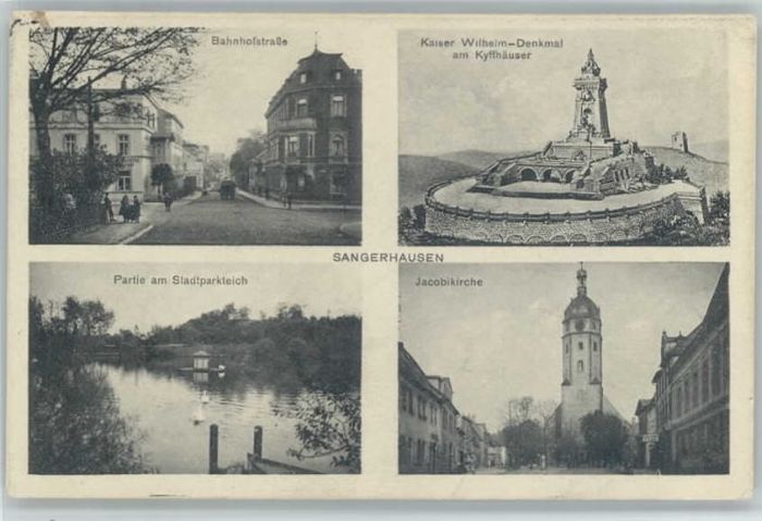 Sangerhausen Suedharz Sangerhausen Bahnhofstrasse Kyffhäuser