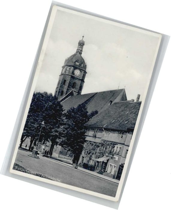 Sangerhausen Suedharz Sangerhausen Jacobikirche