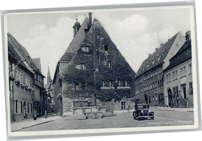 Sangerhausen Suedharz Sangerhausen Rathaus
