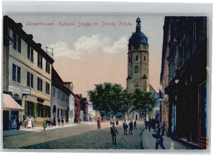 Sangerhausen Suedharz Sangerhausen Kylische Strasse Jacobikir