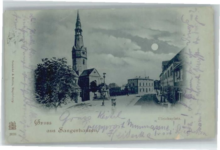 Sangerhausen Suedharz Sangerhausen Ulrichsplatz