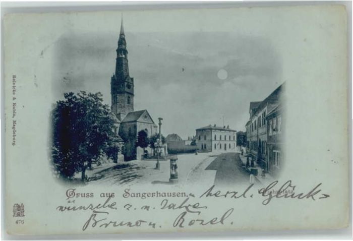 Sangerhausen Suedharz Sangerhausen Ulrichsplatz