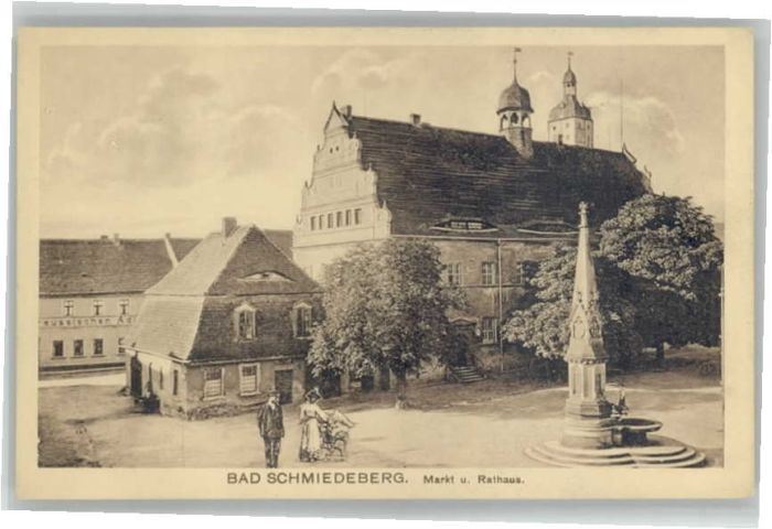 Bad Schmiedeberg Markt Rathaus