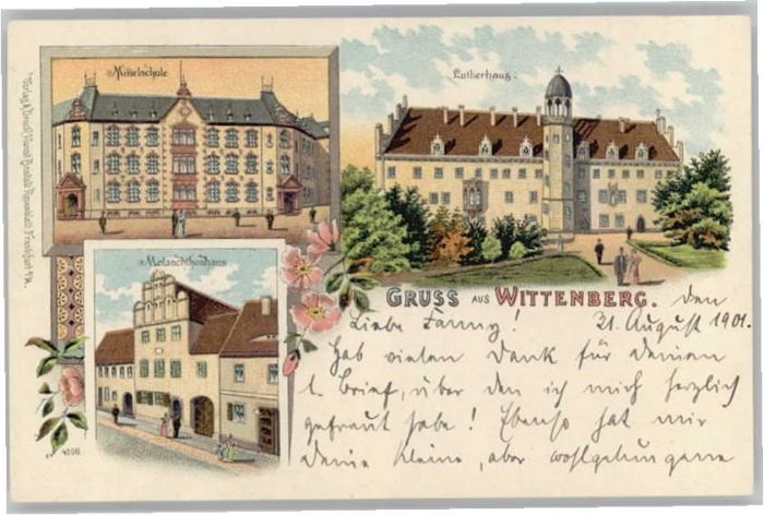 Wittenberg Lutherstadt Wittenberg Schule Melanchthonhaus Luthe