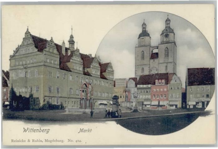 Wittenberg Lutherstadt Wittenberg Markt