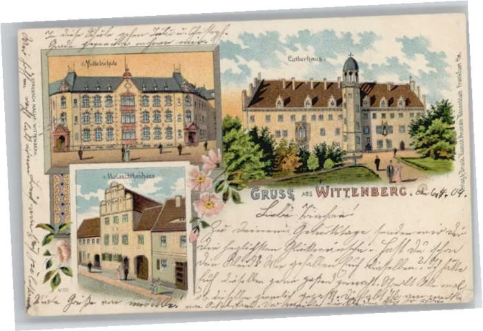Wittenberg Lutherstadt Wittenberg Schule Melanchthonhaus Luthe