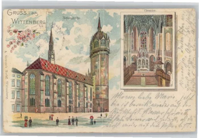 Wittenberg Lutherstadt Wittenberg Schlosskirche