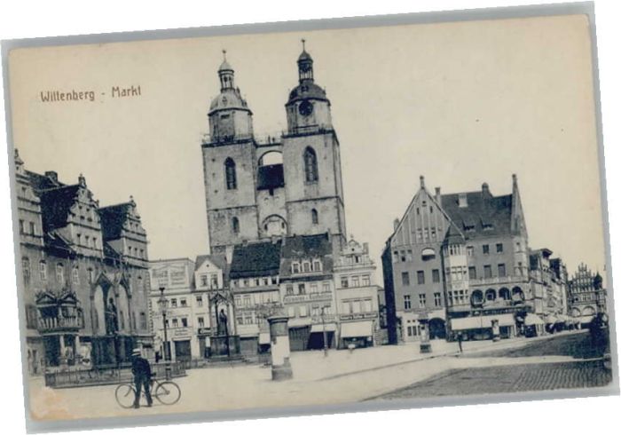 Wittenberg Lutherstadt Wittenberg Markt