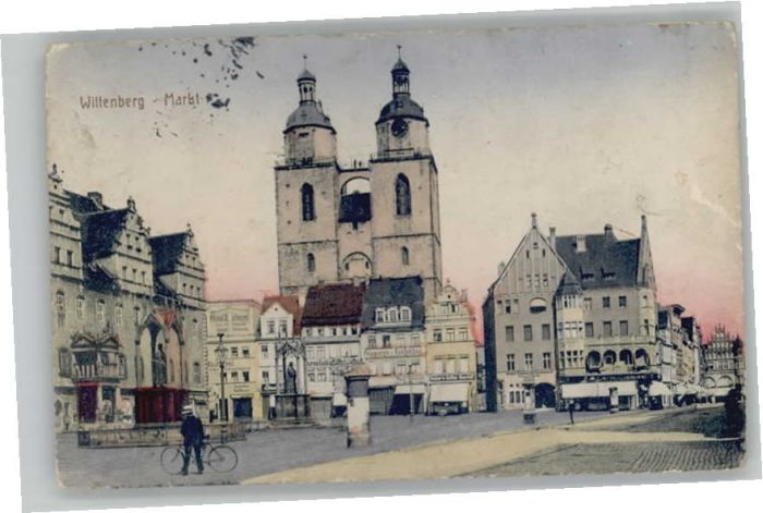 Wittenberg Lutherstadt Wittenberg Markt