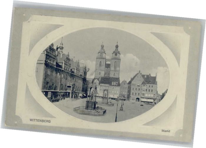 Wittenberg Lutherstadt Wittenberg Markt
