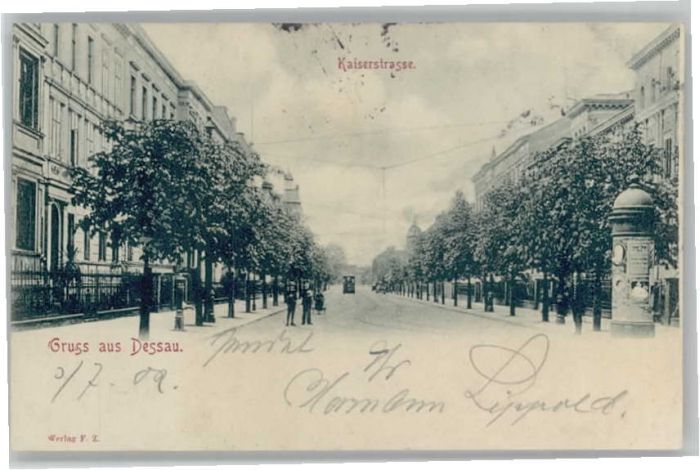 Dessau-Rosslau Dessau Kaiserstrasse
